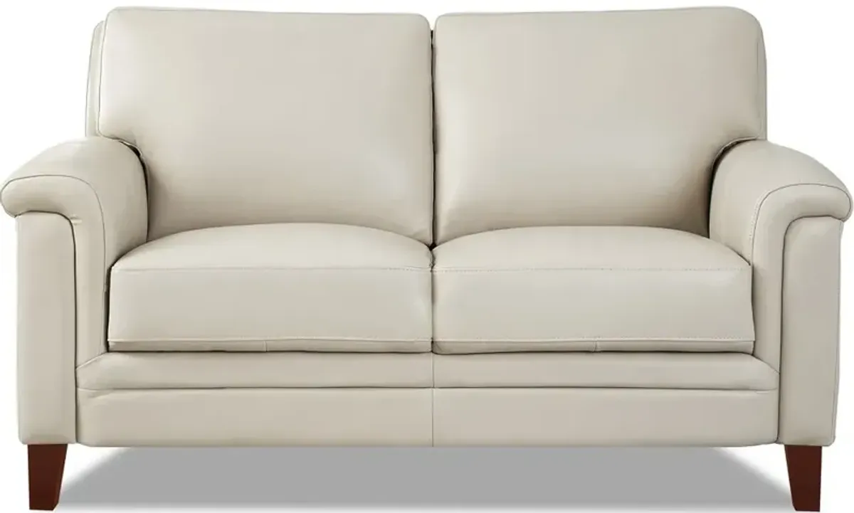 Westcott Top Grain Leather Loveseat