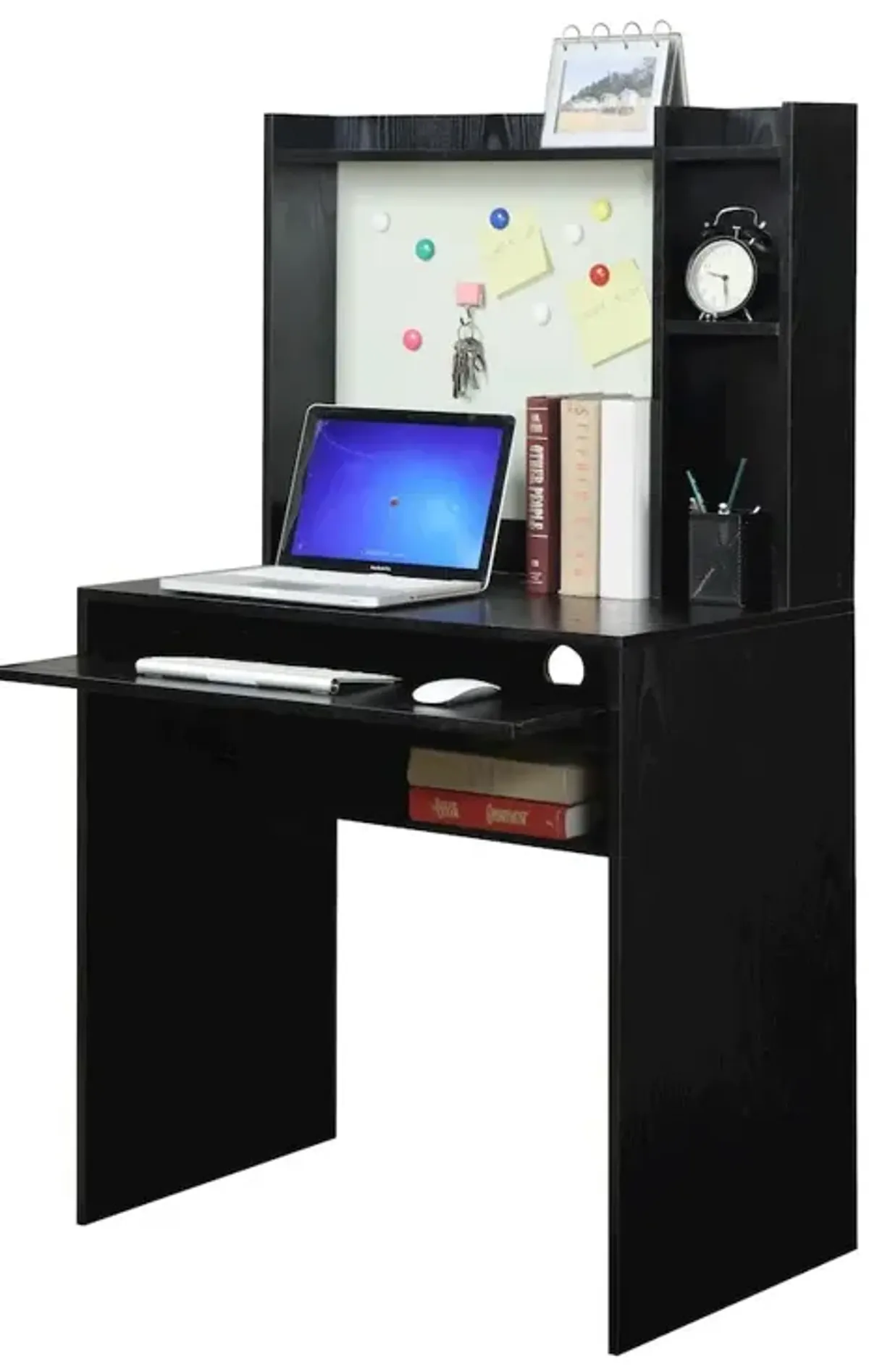 Convience Concept, Inc. Designs2Go Student Desk with Magnetic Bulletin Board and Shelves