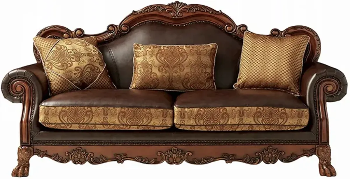 Dresden Sofa W/ 3 Pillows to Enhance Your Home