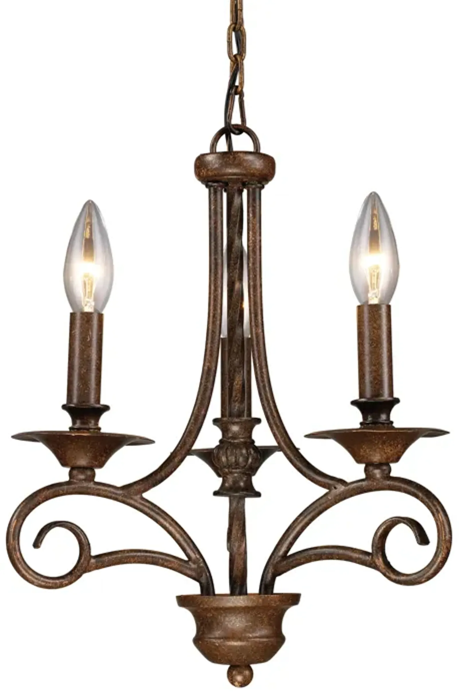 Gloucester 12'' Wide 3-Light Chandelier