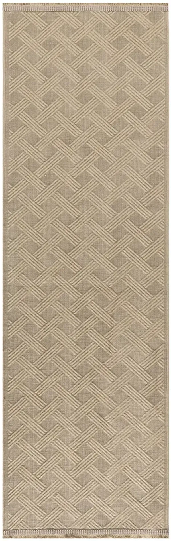 Washable Jute WSJ02 Natural 2' x 6' Rug