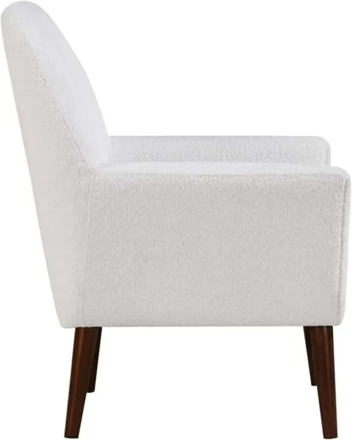 Comfort Pointe Polaris Mid-Century Boucle Arm Chair