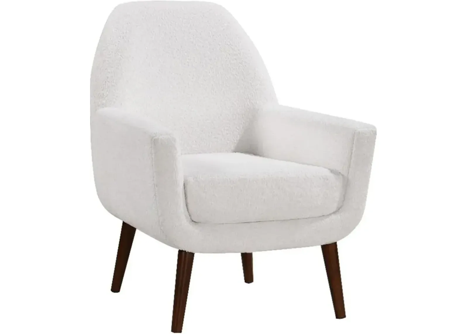 Comfort Pointe Polaris Mid-Century Boucle Arm Chair