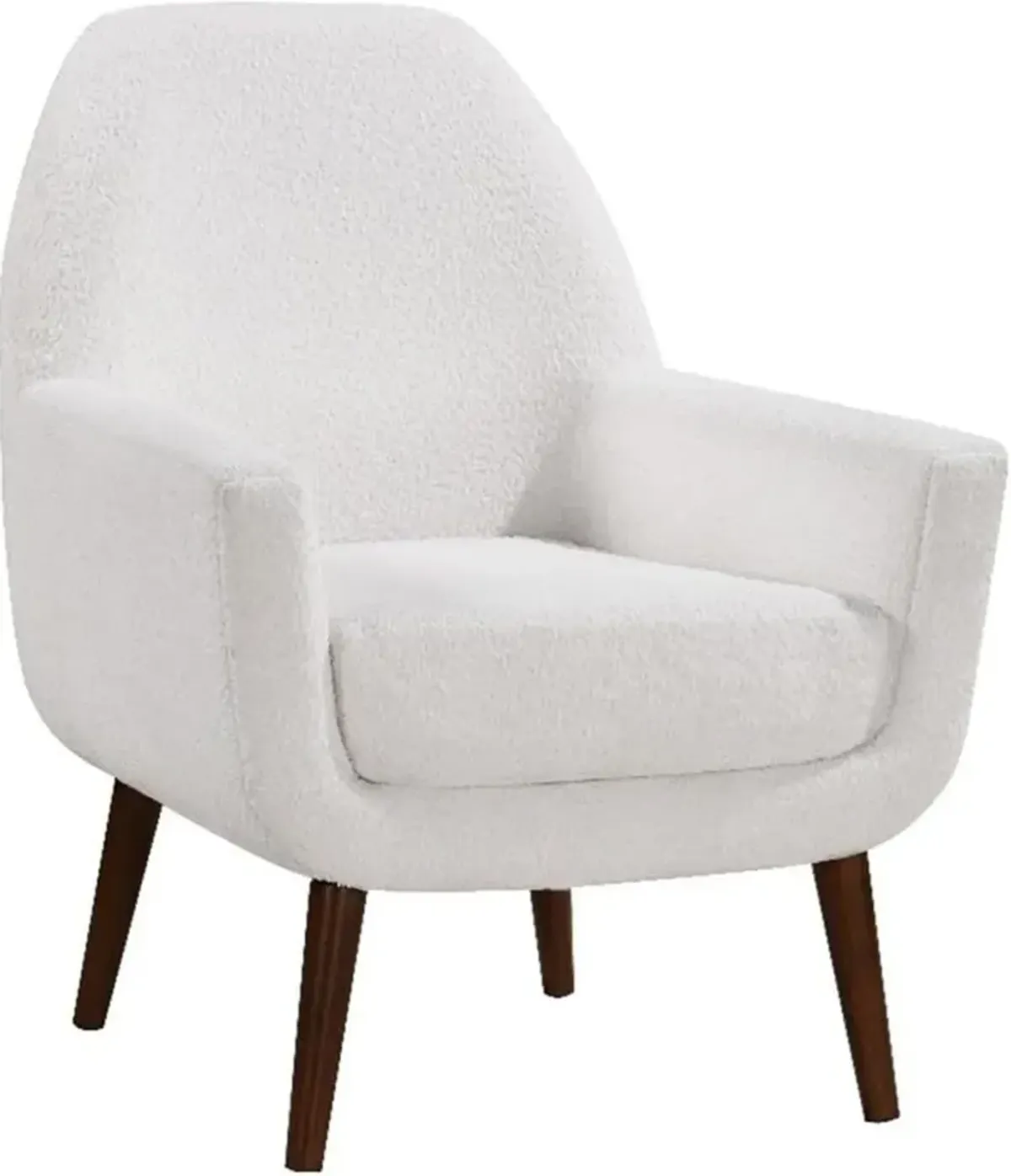 Comfort Pointe Polaris Mid-Century Boucle Arm Chair