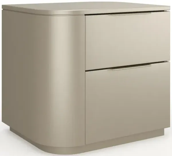 Oblique Left Nightstand