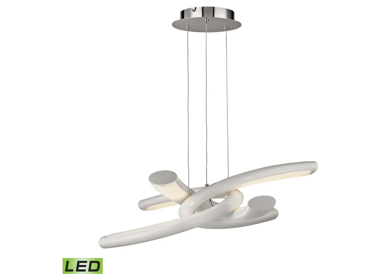 Knot Integrated LED Chandelier