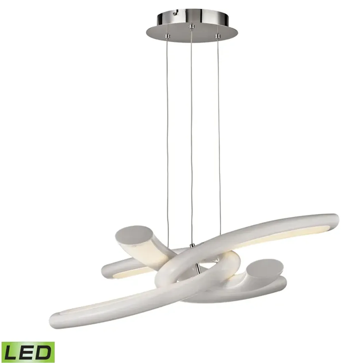 Knot Integrated LED Chandelier