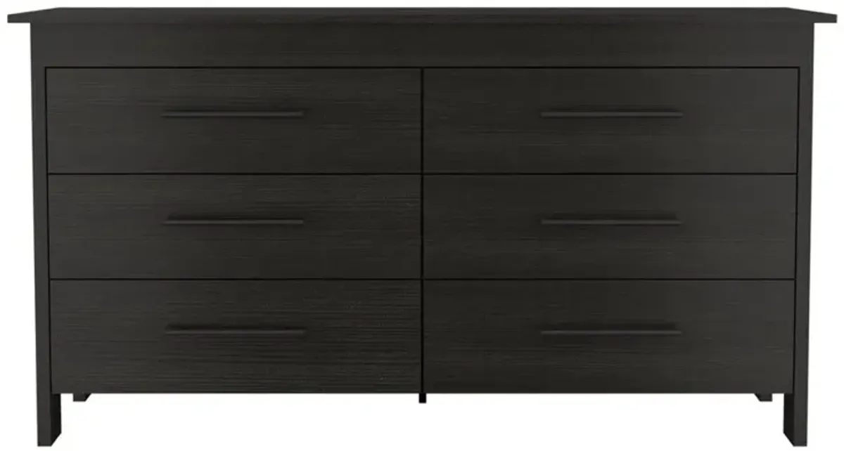 Luxor 6 Drawer Double Dresser