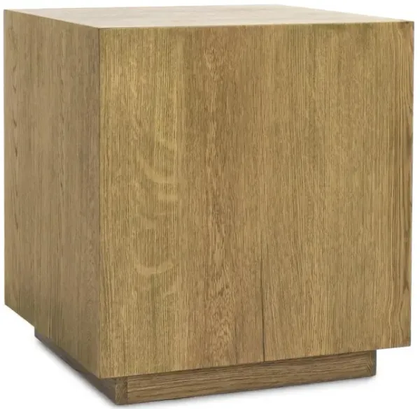 Kosas Home Layne 20 Square End Table in Light Brown