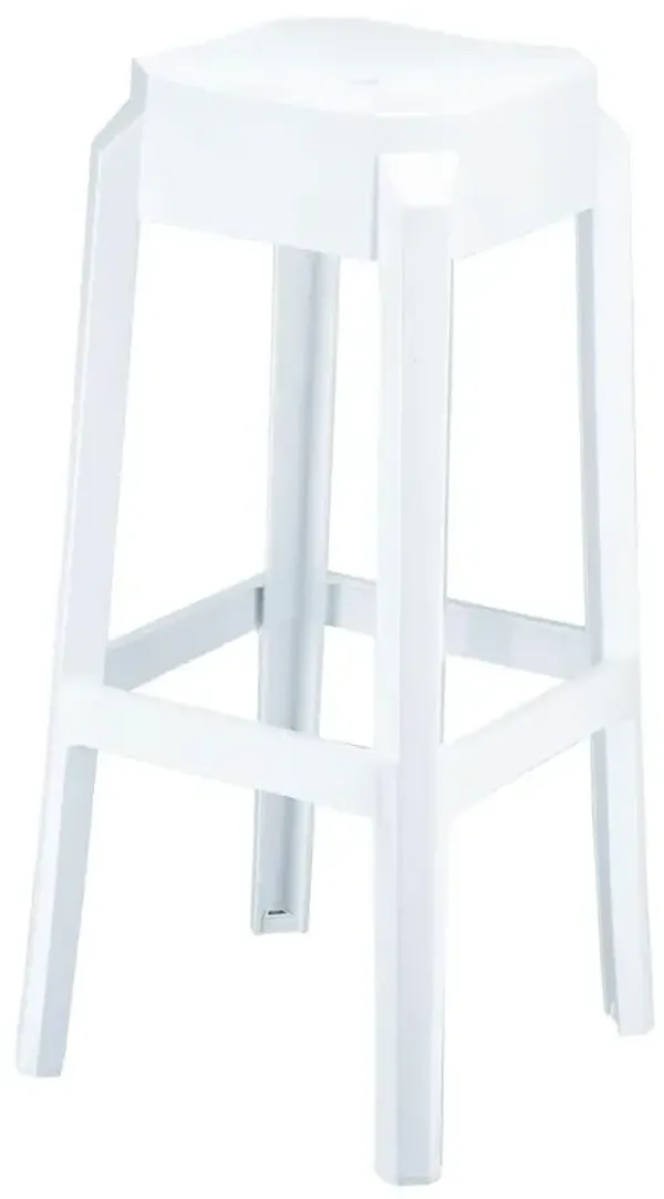 Belen Kox Polycarbonate Bar Stool, Set Of 2, Belen Kox