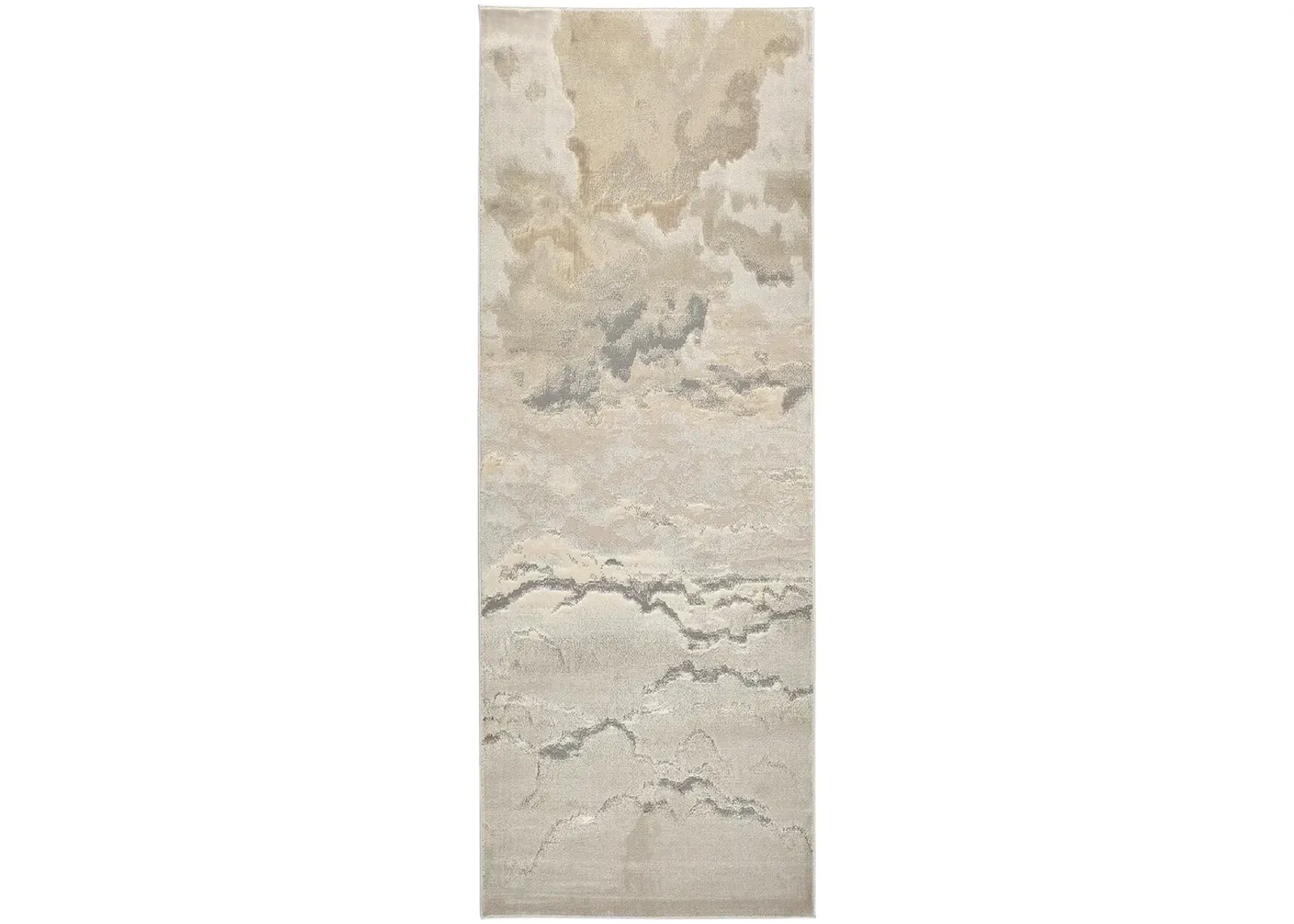 Aura 3727F Ivory/Tan/Gray 2'10" x 7'10" Rug