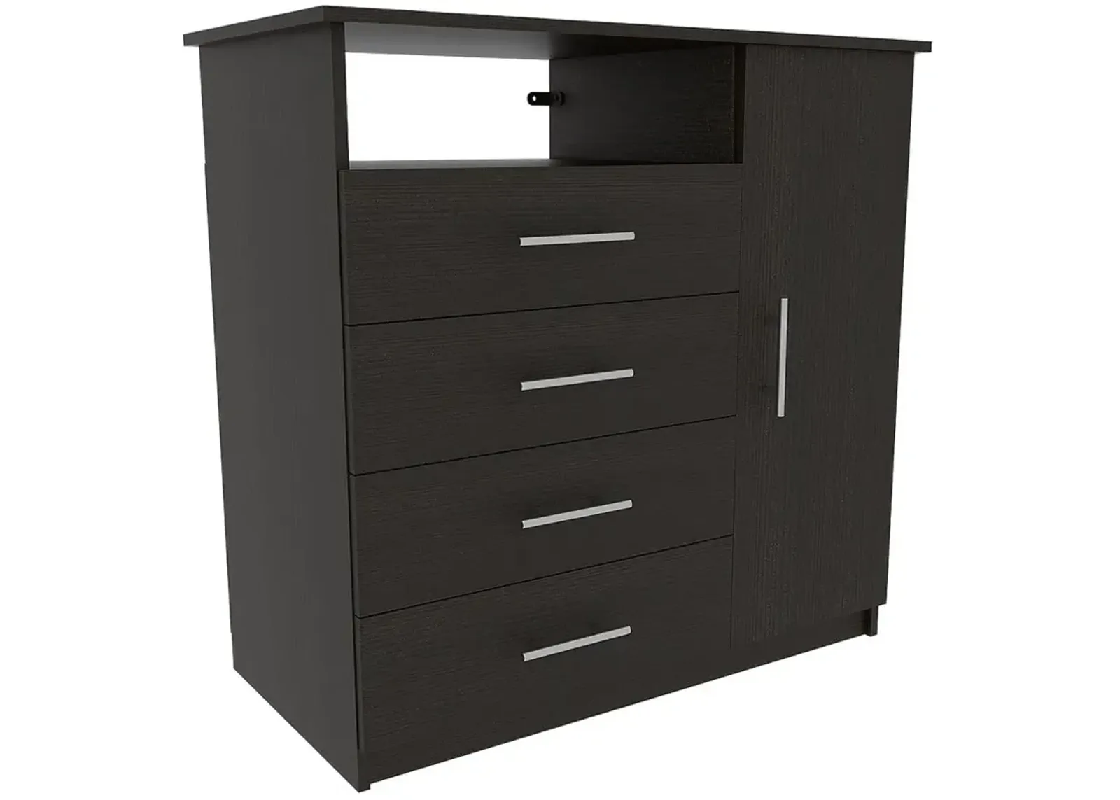 Rioja  4 Drawer Dresser Black Wengue