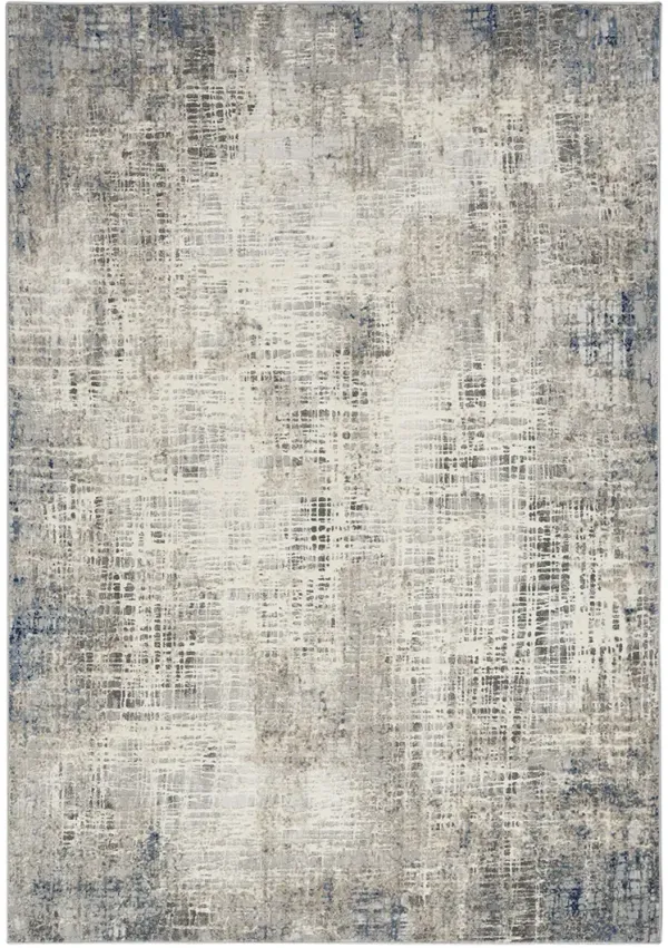 CK022 Infinity IFN01 Rust/Multicolor 5'3" x 7'3" Rug