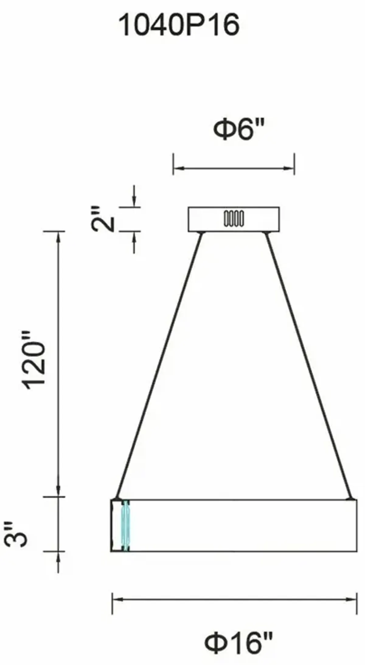 CWI Lighting Rosalina LED Chandelier With Matte Black Finish