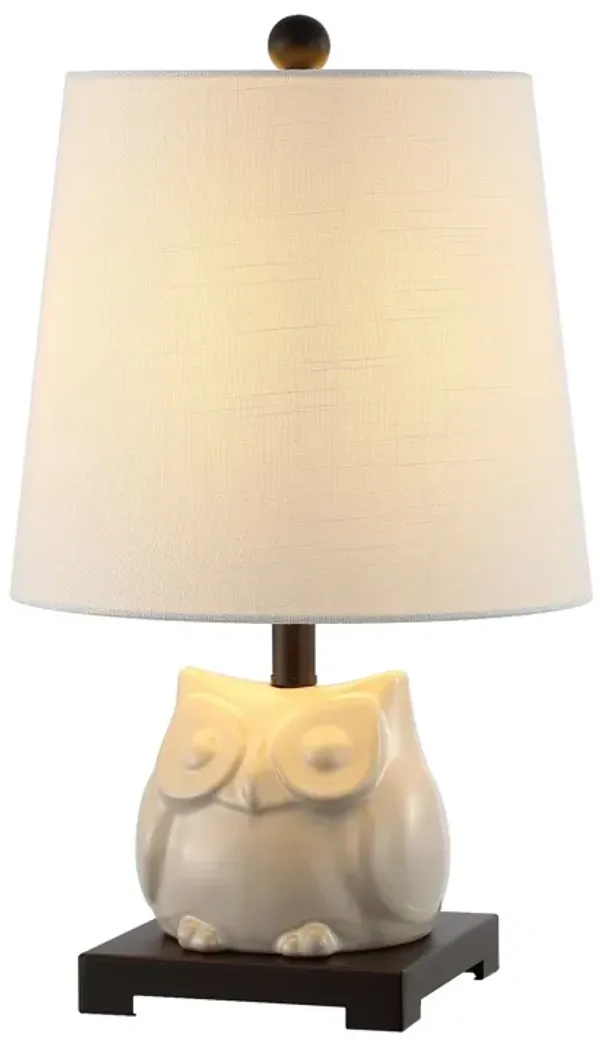 Justina Ceramic Mini LED Table Lamp