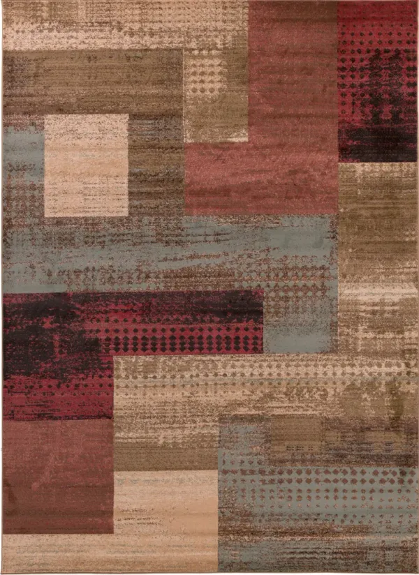 Riley RLY-5004 2' x 7'5' Beige Rug