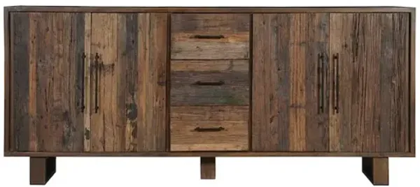 Taran Designs Hartley 4-door 3-drawer Solid Wood Sideboard