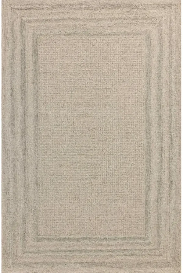 Windsor Ivory/Spa 2'6"x9'9" Runner Rug
