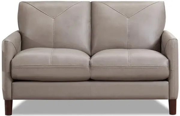 Yorkdale Top Grain Leather Loveseat
