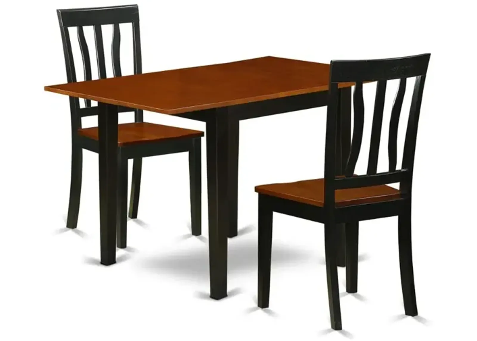 Dining Room Set Black & Cherry