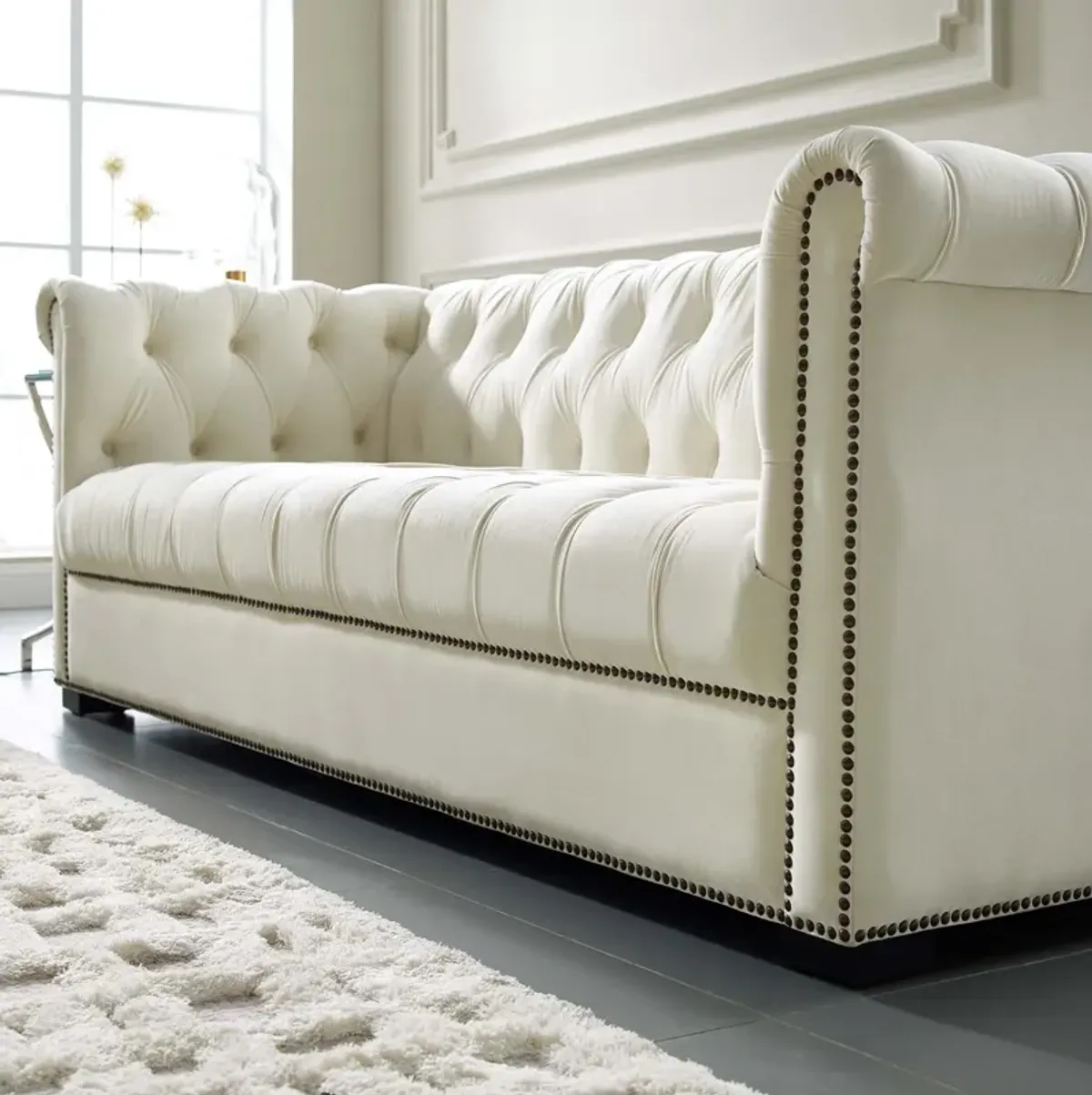 Heritage Performance Velvet Sofa