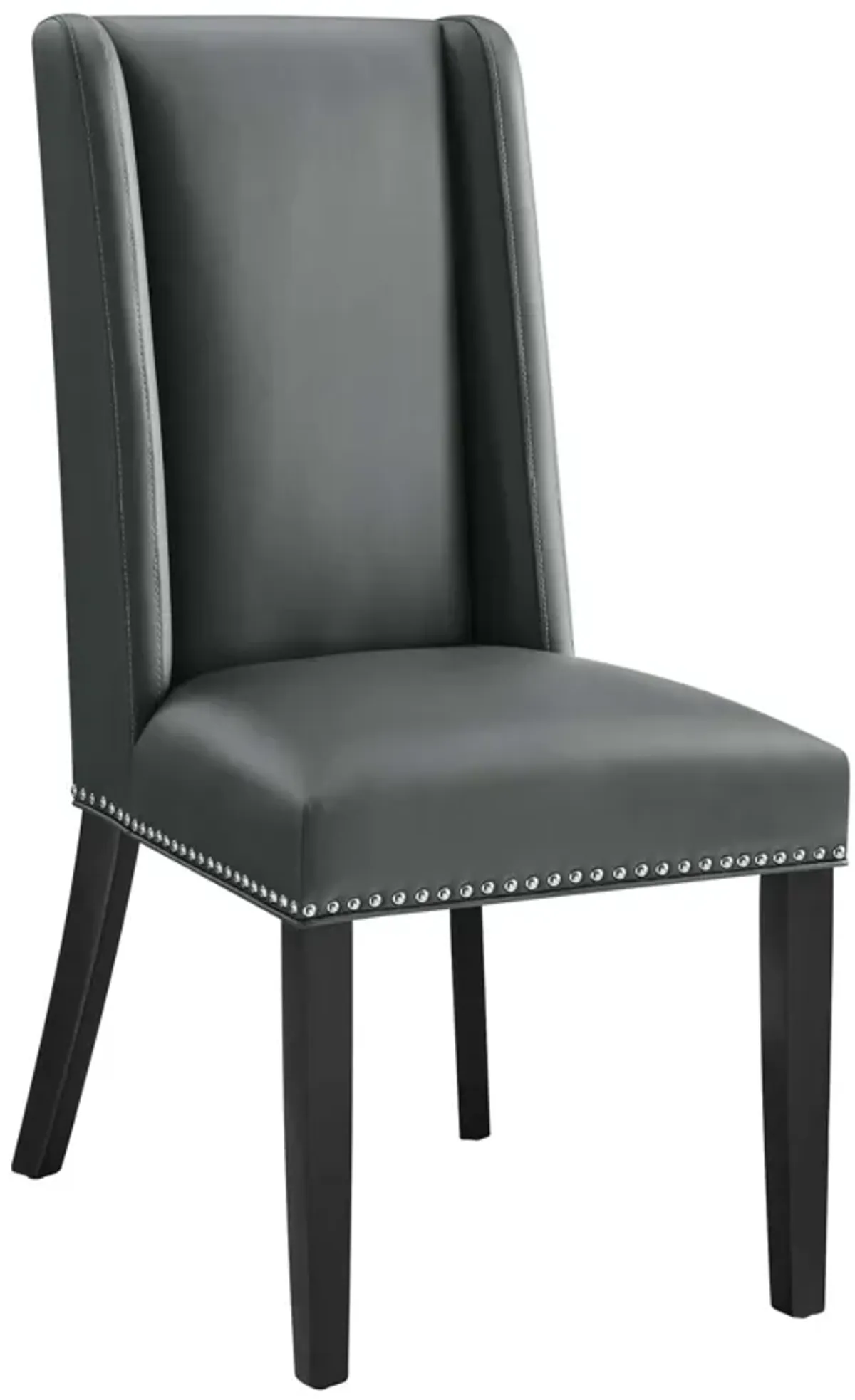 Baron Dining Chair Vinyl Set of 2