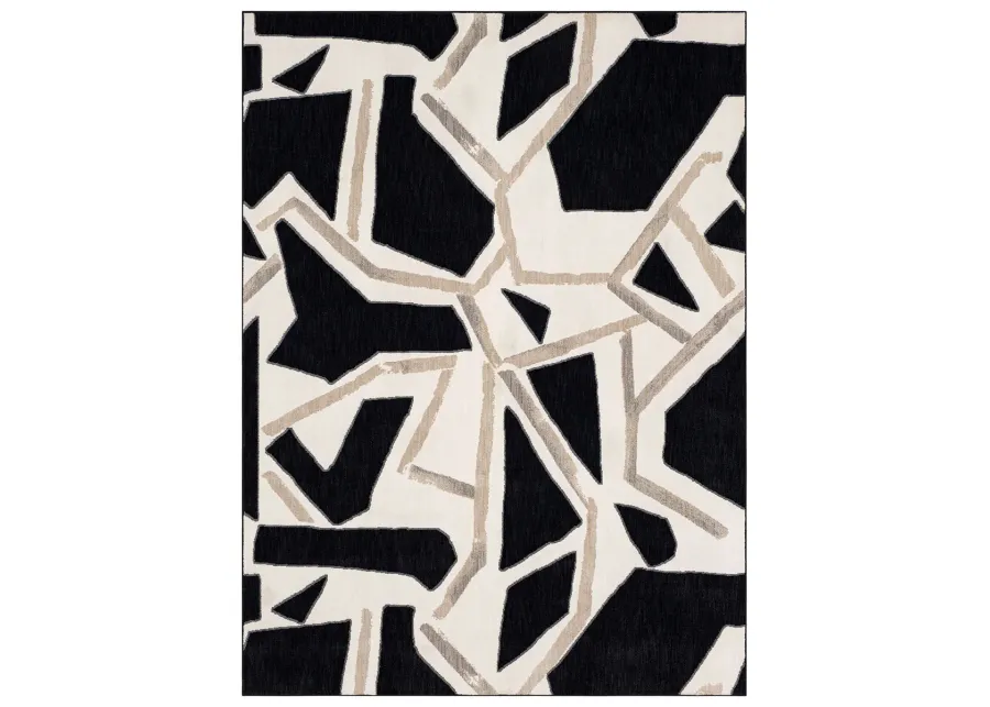 Rendition by Stacy Garcia Home Zagoria Soot 5' 3" X 7' 10" Rug