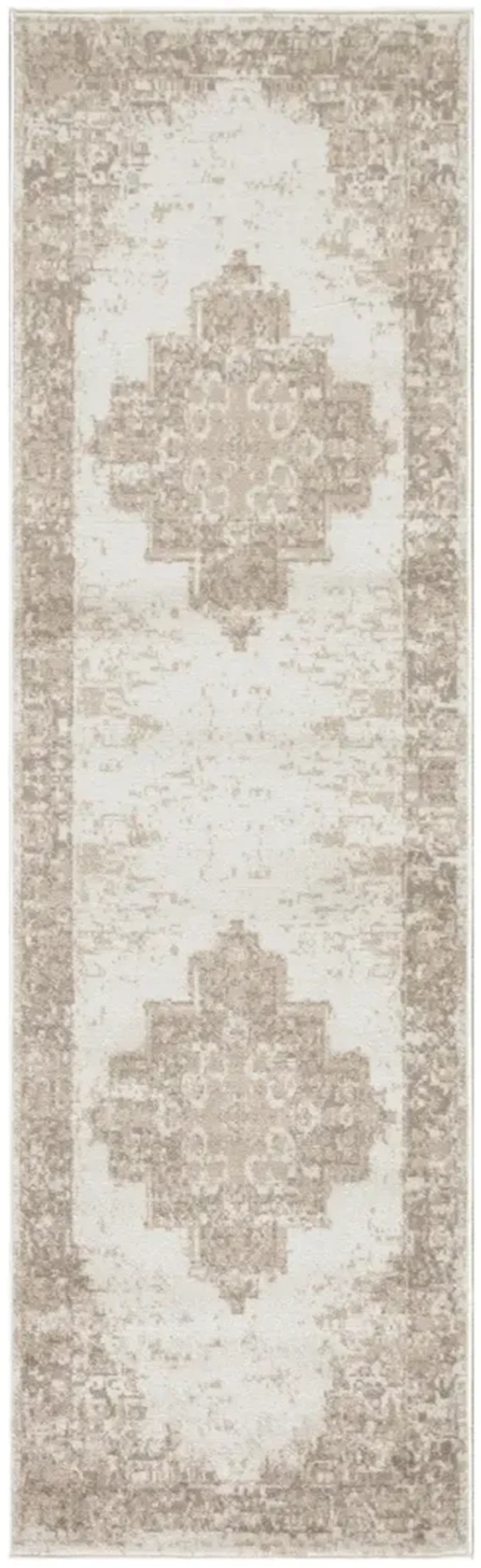 Grafix GRF14 Ivory/Beige 2'3" x 12' Rug