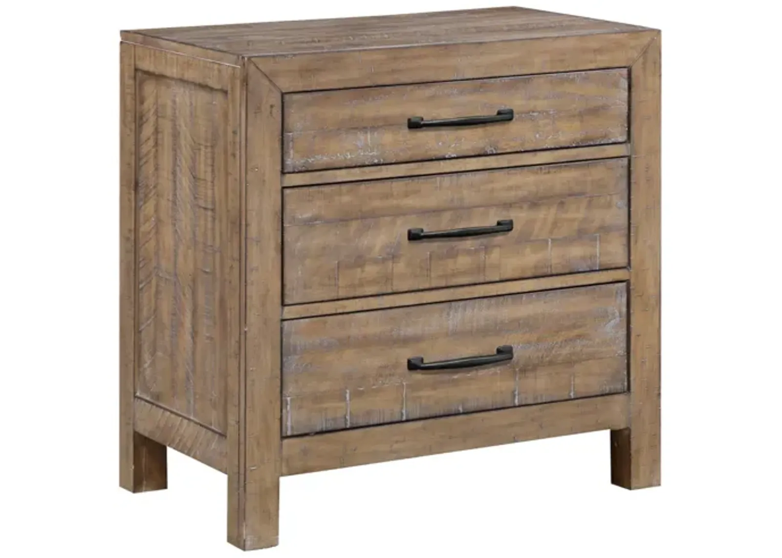 Andria 3-Drawer Nightstand