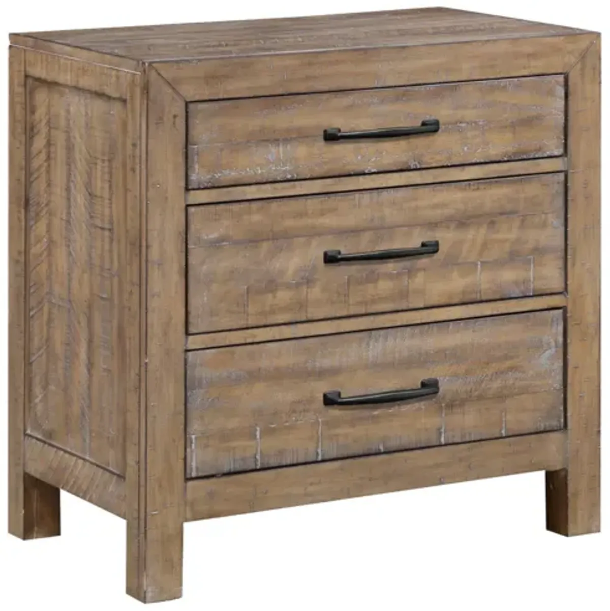 Andria 3-Drawer Nightstand