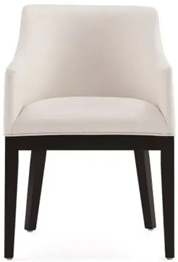 Gansevoort Cream Dining Arm Chairs (Set of 2)