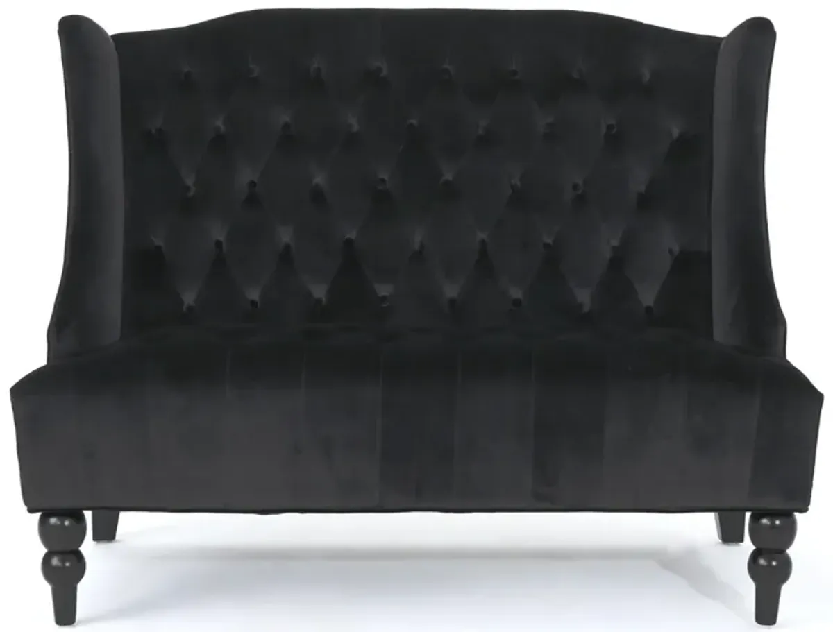 Merax Modern Velvet Loveseat Sofa