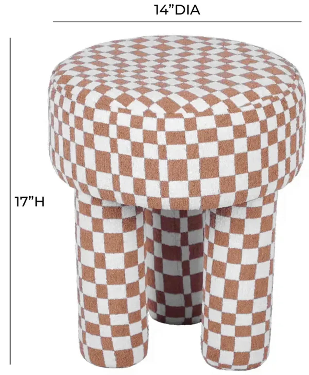 Claire Knubby Stool