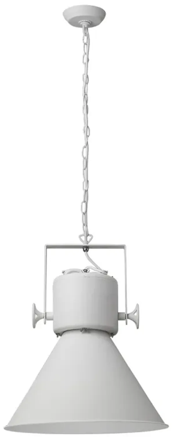 Hivvago Crew 1-Light White Pendant