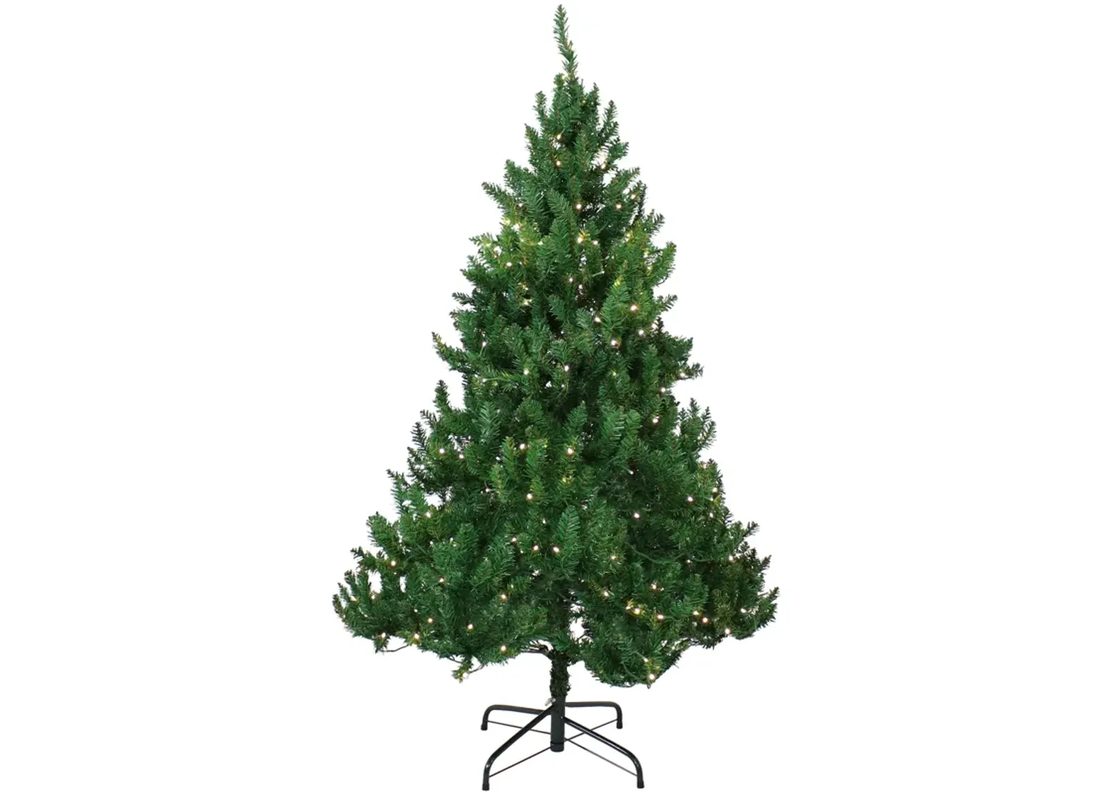 Sunnydaze Tannenbaum Indoor Pre-Lit Artificial Christmas Tree - 5 ft