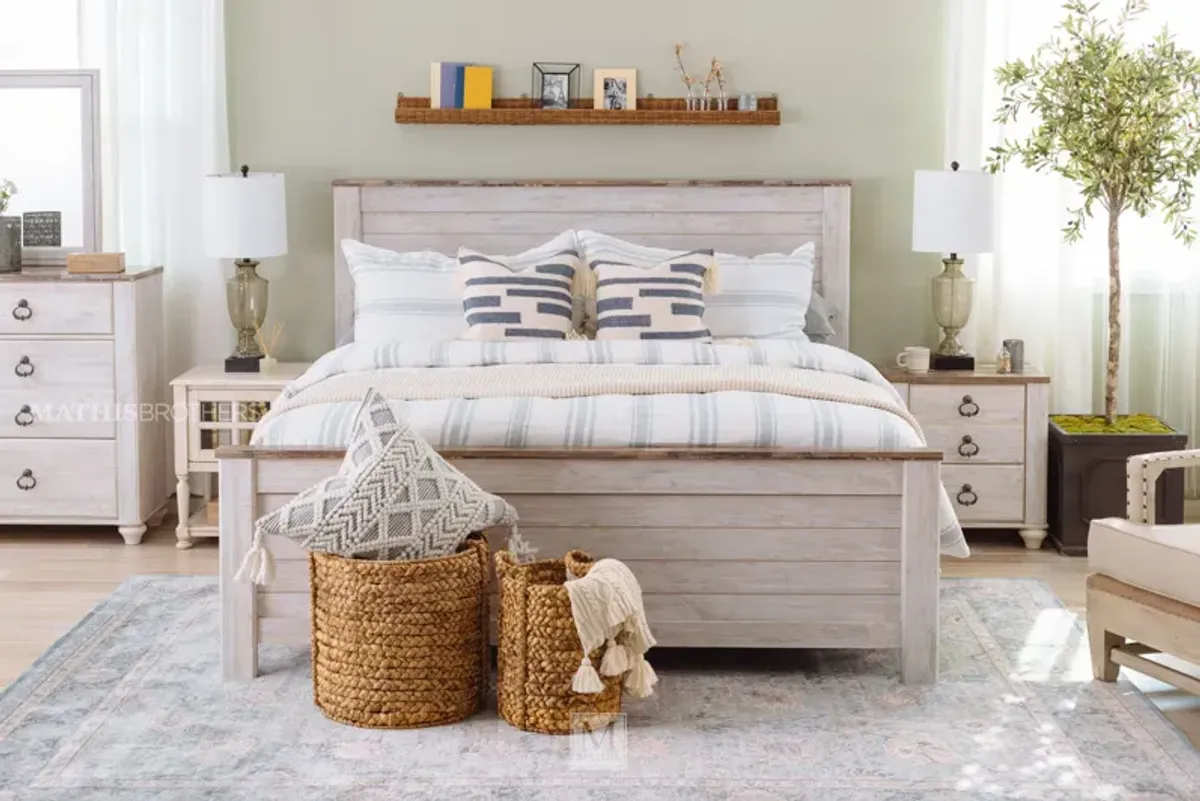 Willowton Queen Panel Bed