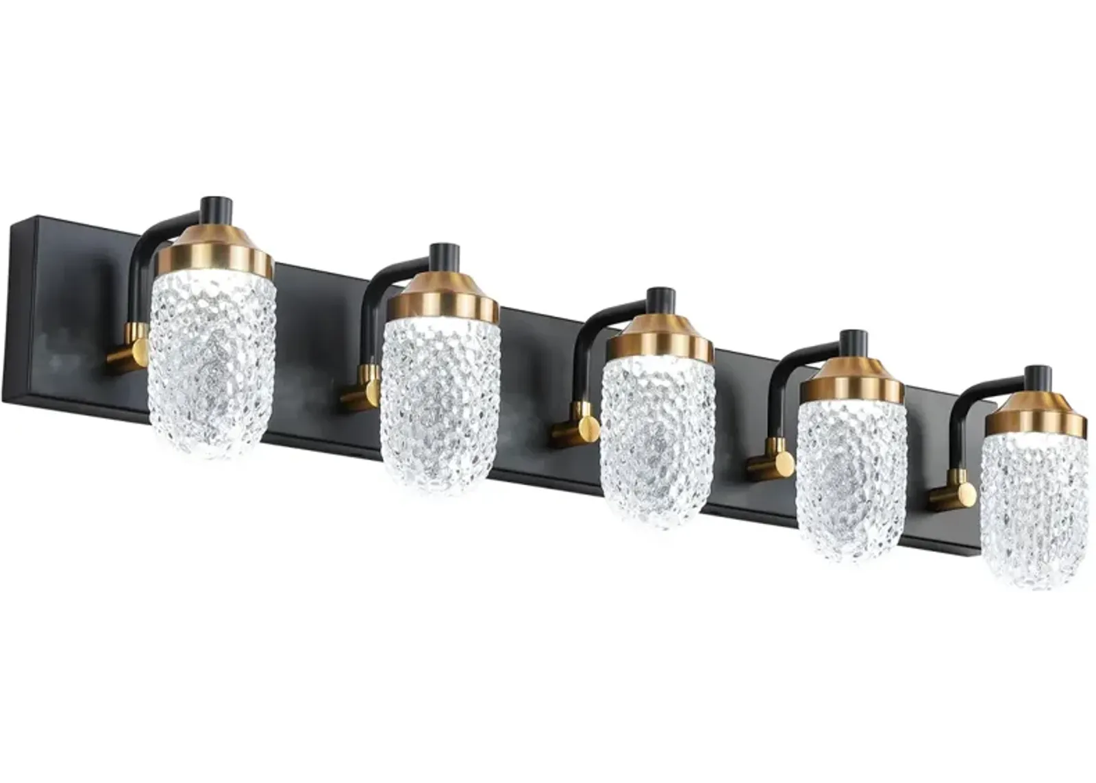 Vanity Lights With 5 LED Bulbs For Bathroom Lighting