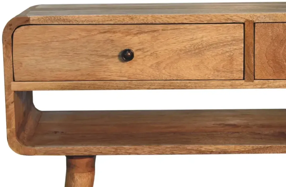 Sonata  Solid Wood @ Drawer Console Table