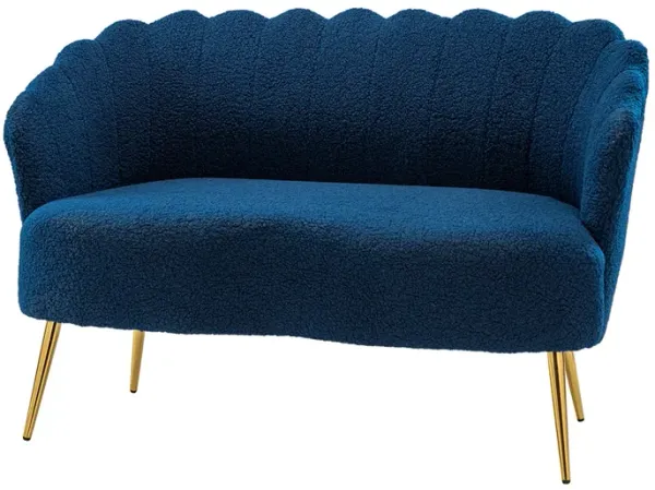 Oedipus 51.5" Loveseat Navy