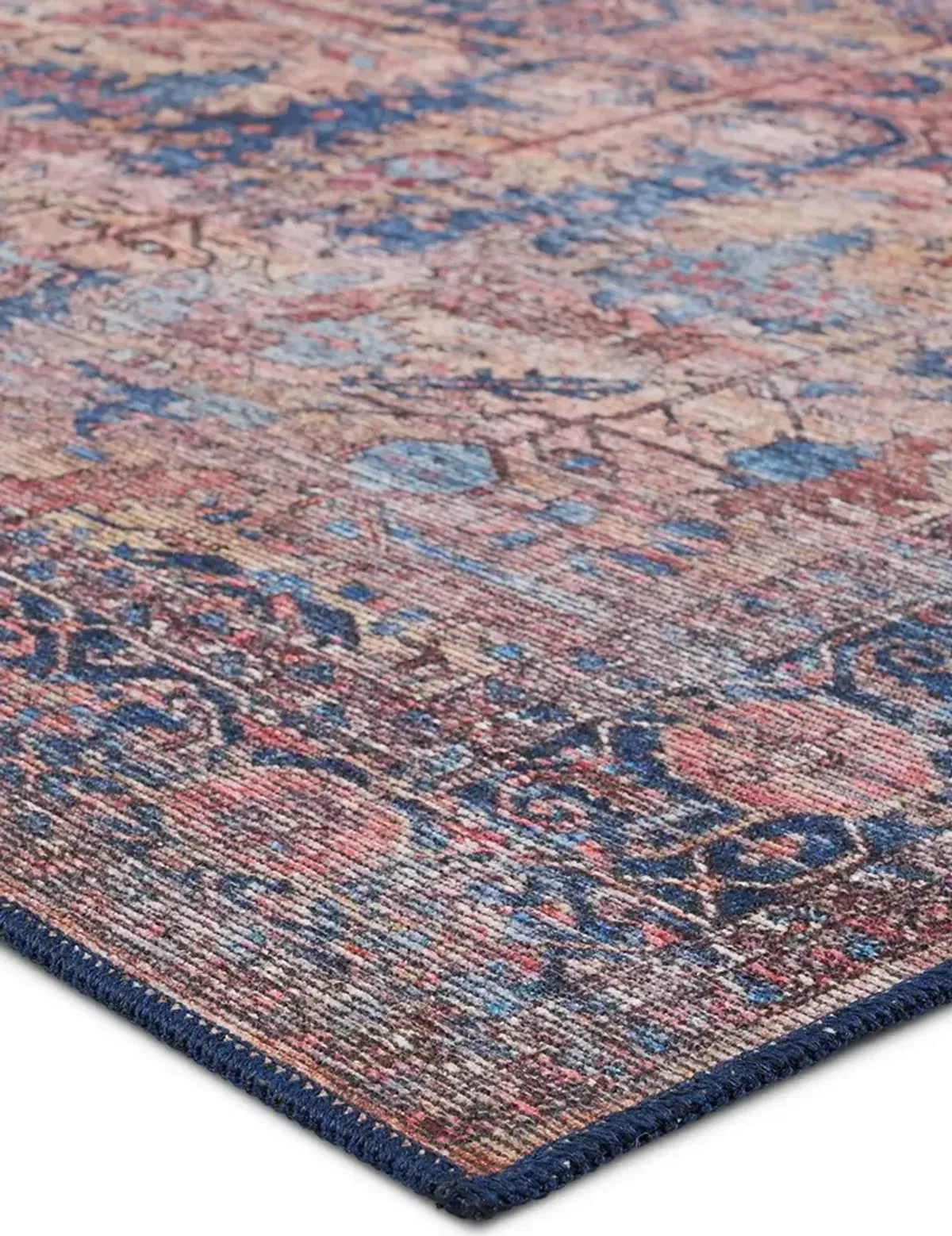 Vindage Ainsworth Blue 3' x 8' Runner Rug