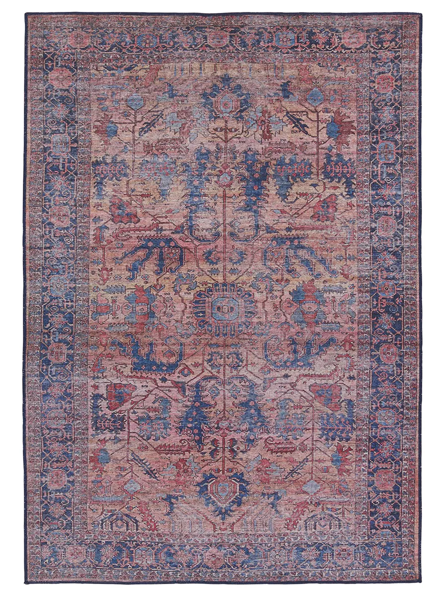 Vindage Ainsworth Blue 3' x 8' Runner Rug