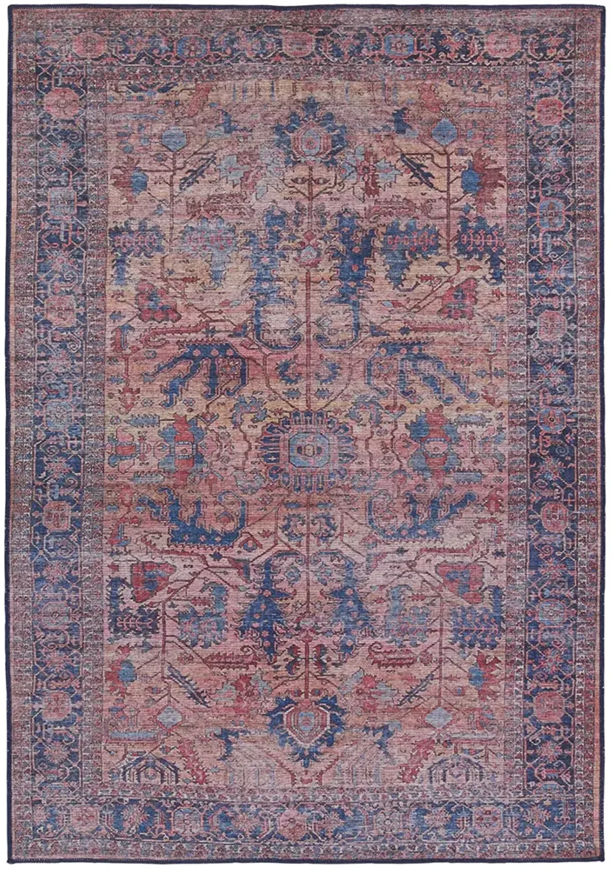 Vindage Ainsworth Blue 3' x 8' Runner Rug