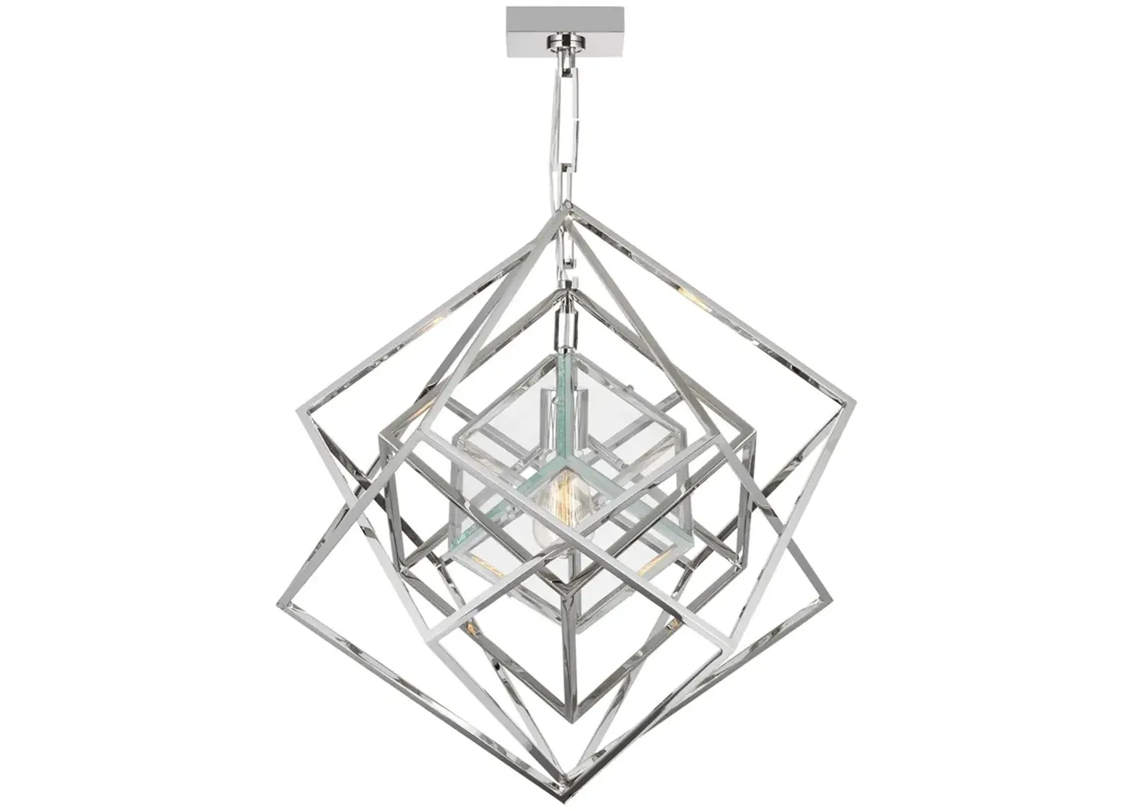 Cubist Small Chandelier