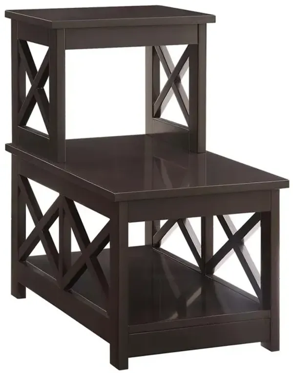 Convience Concept, Inc. Oxford 2 Step Chairside End Table