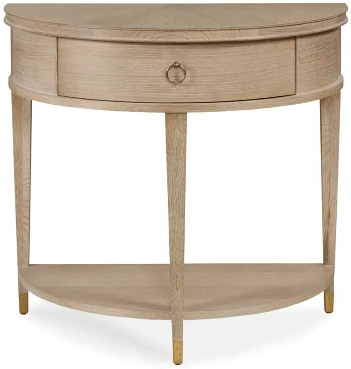 Stocked Demilune Nightstand