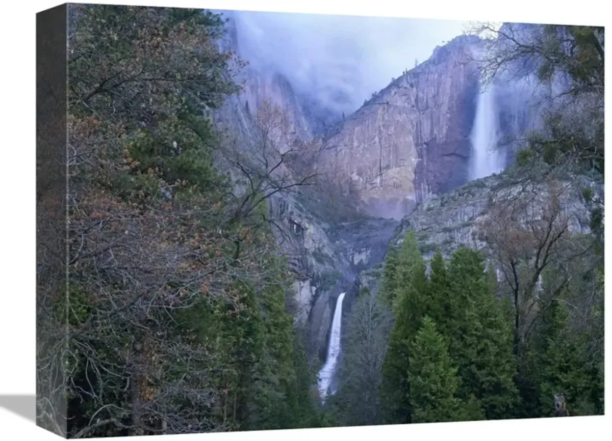 Yosemite Falls in spring, Yosemite National Park, California-Canvas Art-16x12