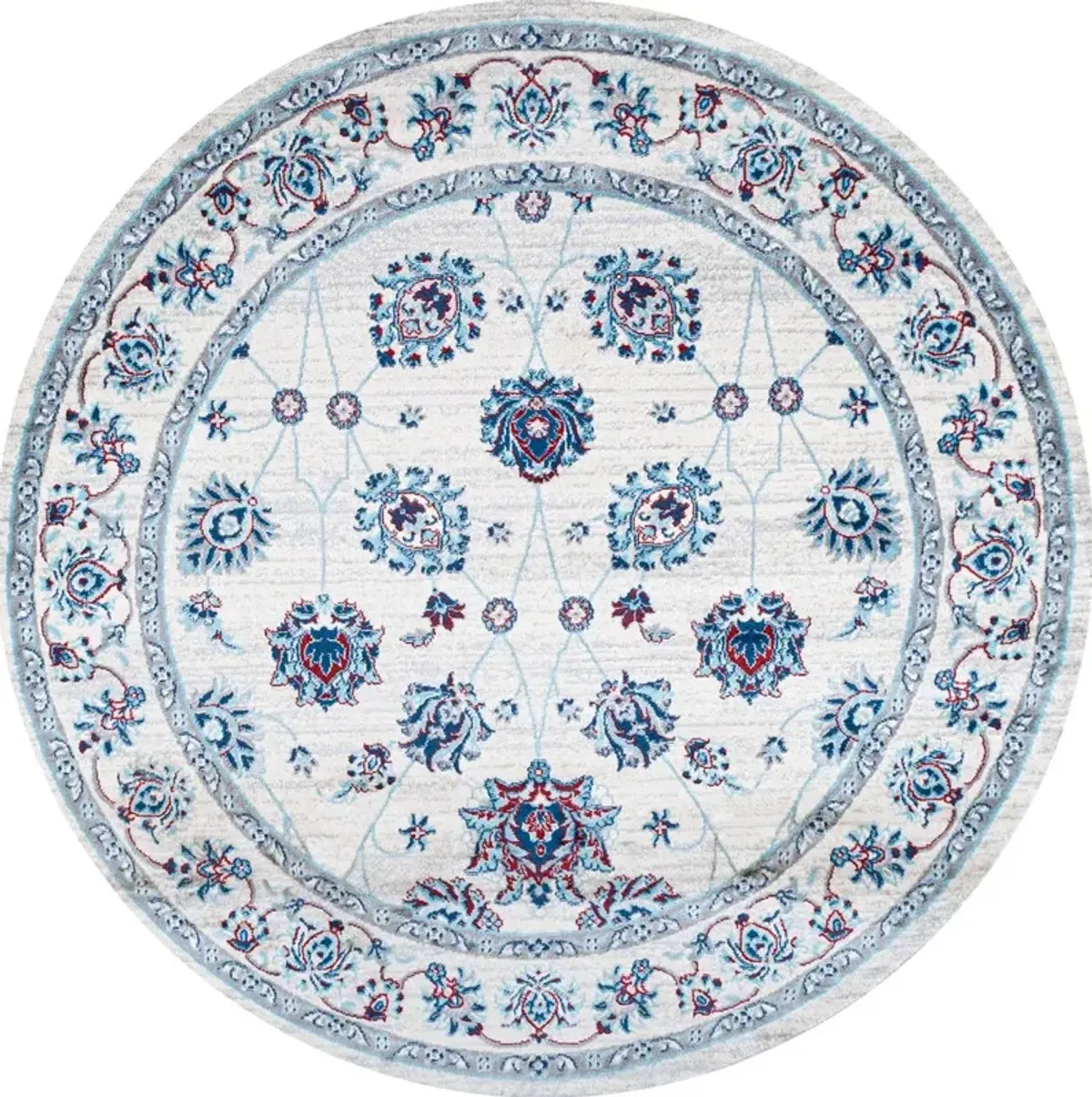 Modern Persian Vintage Moroccan Traditional Round Area Rug