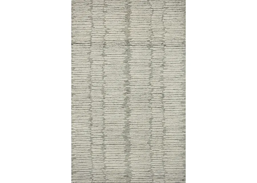 Tallulah TLL-04 Stone / Ivory 8''6" x 11''6" Rug by