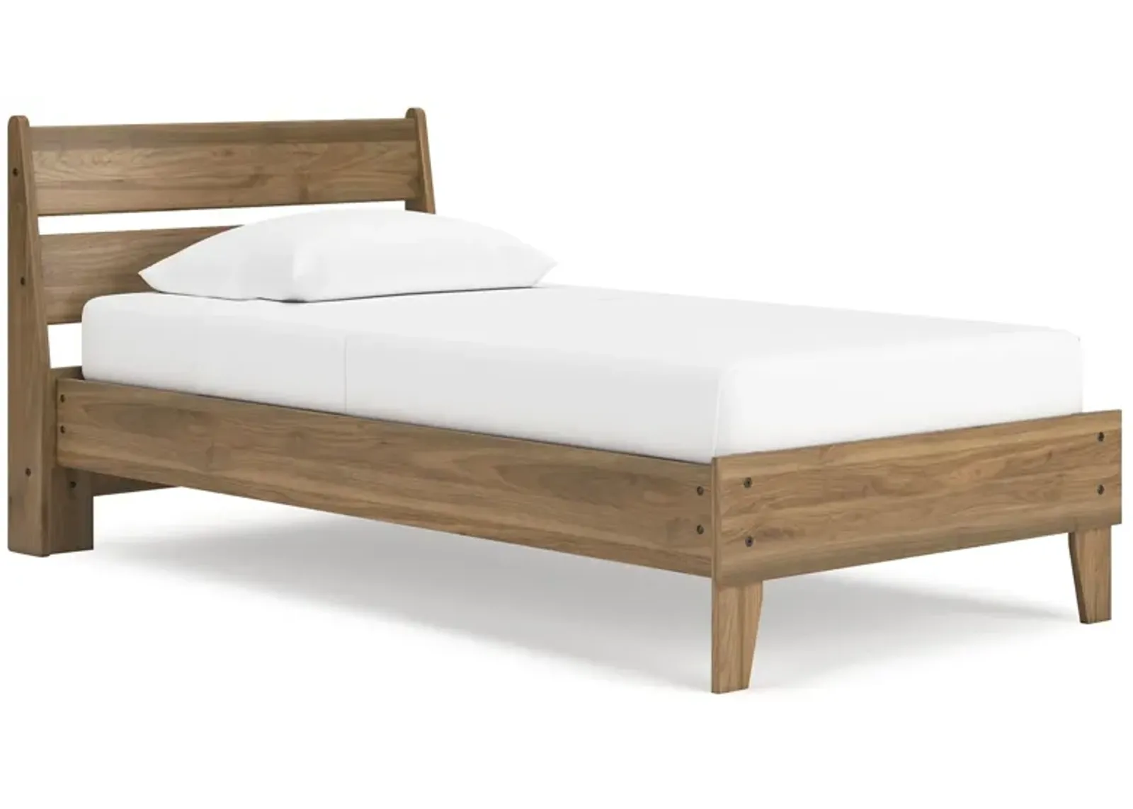 Twin Platform Panel Bed