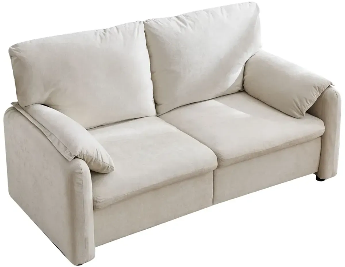 Merax Chenille 2-Seat Sofa for Living Room